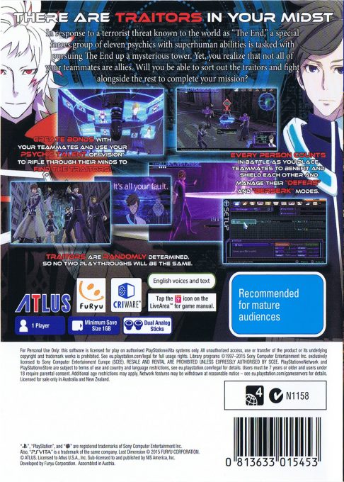 Lost Dimension - Dos
