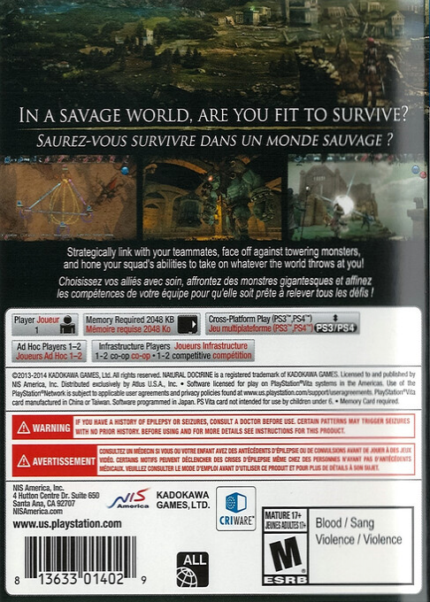 Natural Doctrine - Dos