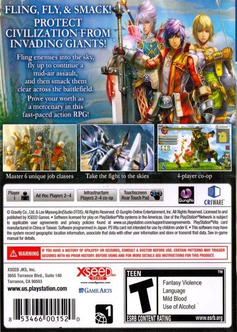 Ragnarok Odyssey - Dos