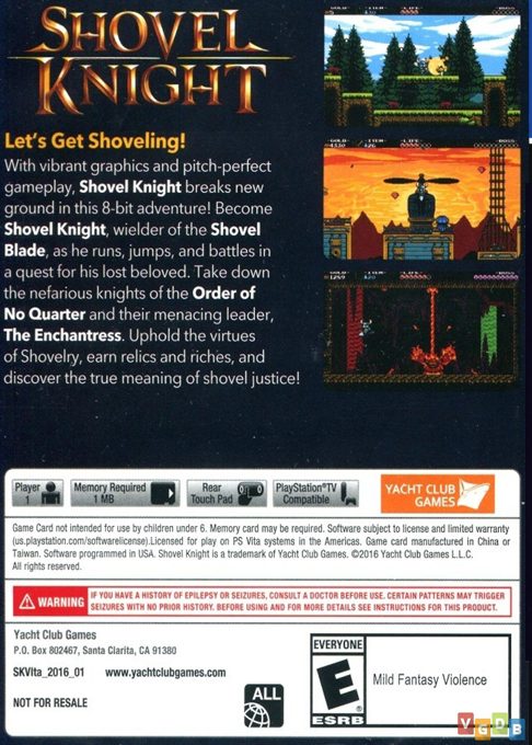 Shovel Knight - Dos