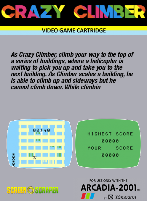 Crazy Climber dos