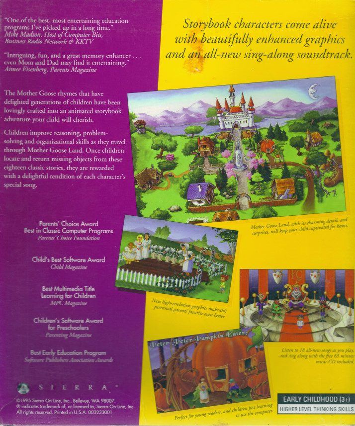 Mixed-Up Mother Goose Deluxe - Dos