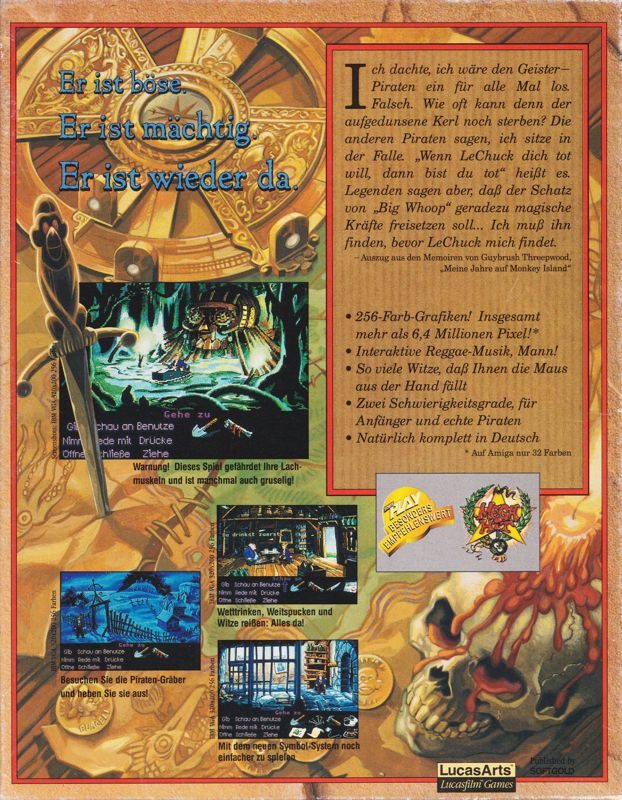Monkey Island 2 LeChuck's Revenge - Dos