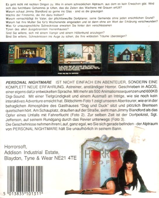 Personal Nightmare dos