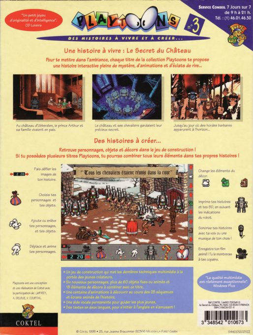 Playtoons 3 - The Secret Of The Castle - Dos