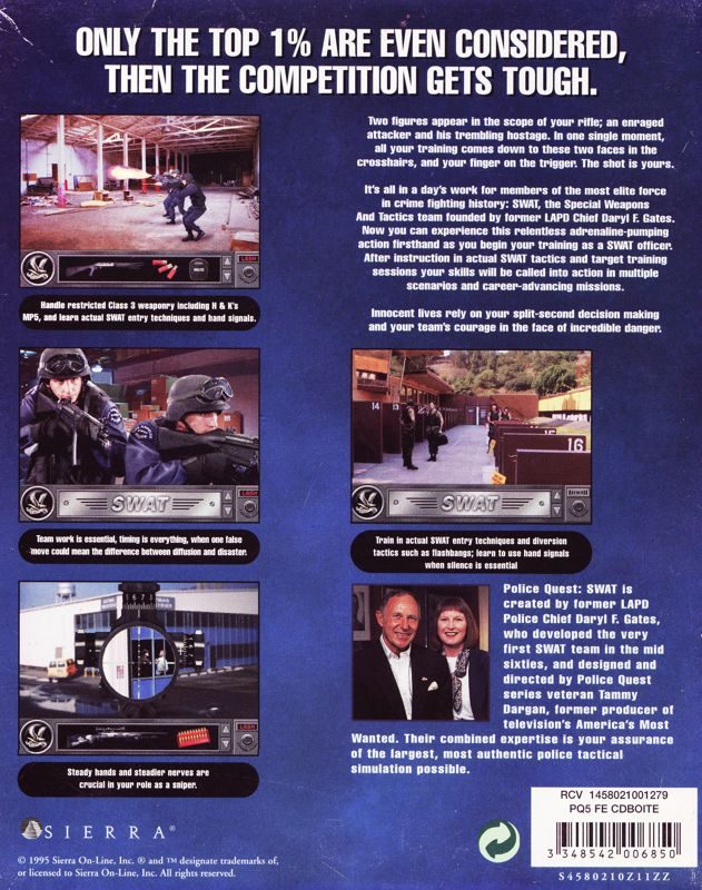 Police Quest SWAT - Dos