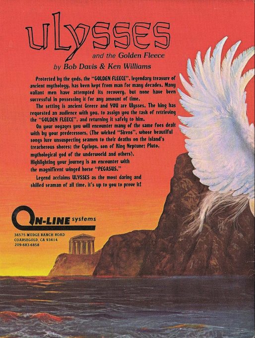Ulysses and the Golden Fleece - Dos