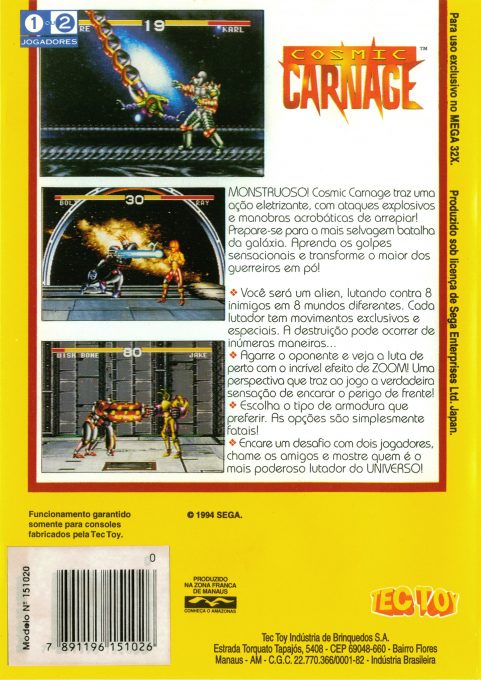 Cosmic Carnage - Dos