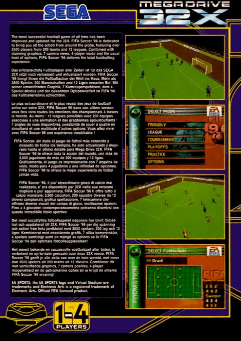FIFA Soccer 96 - Dos