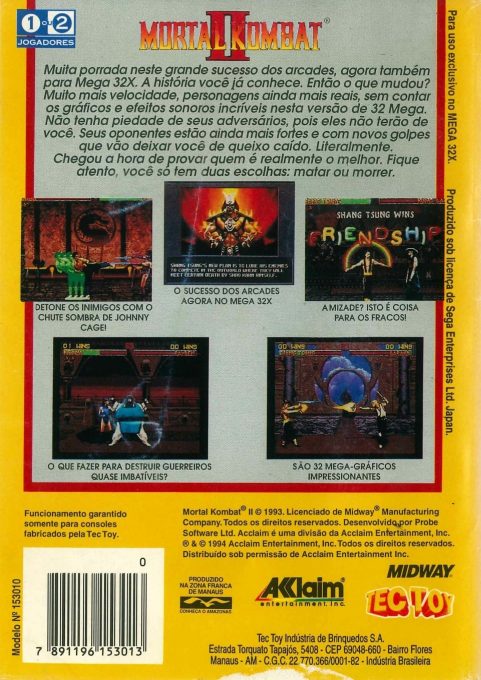 Mortal Kombat II - Dos