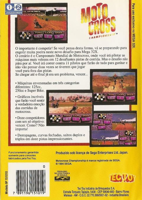 Motocross Championship - Dos