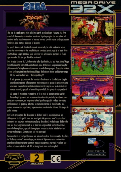 Primal Rage - Dos