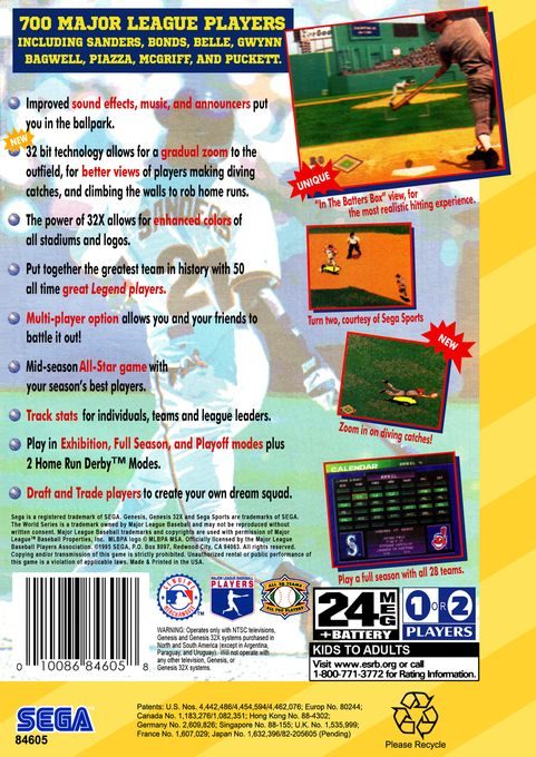 World Series Baseball Starring Deion Sanders - Dos