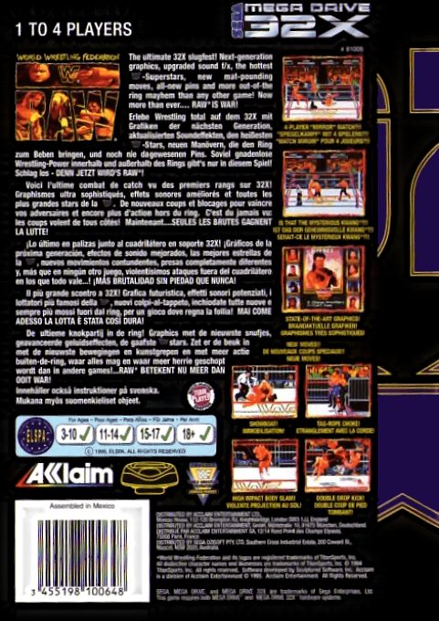 WWF Raw - Dos