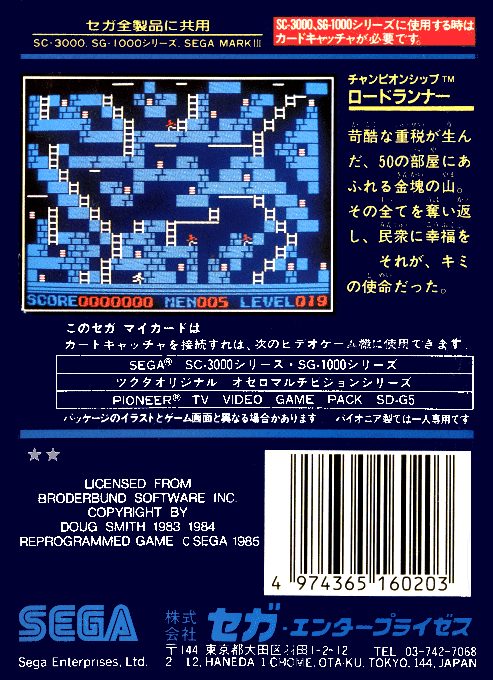 Championship Lode Runner - Dos