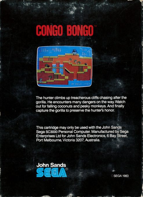 Congo Bongo - Dos