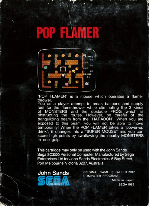 Pop Flamer - Dos