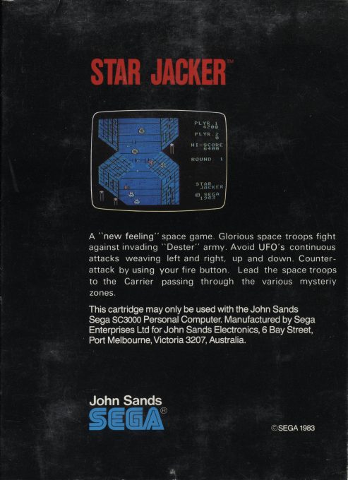 Star Jacker - Dos