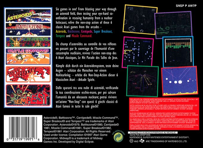 Arcade's Greatest Hits : The Atari Collection 1 - Dos