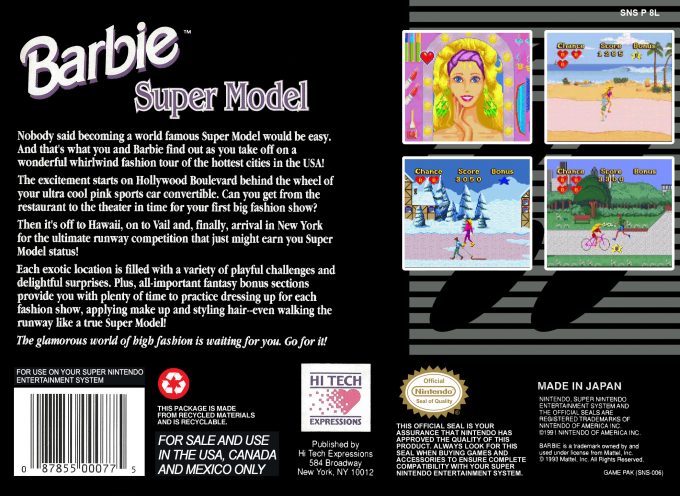 Barbie : Super Model - Dos