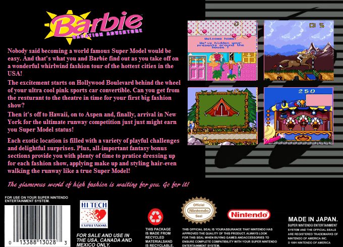 Barbie Vacation Adventure - Dos