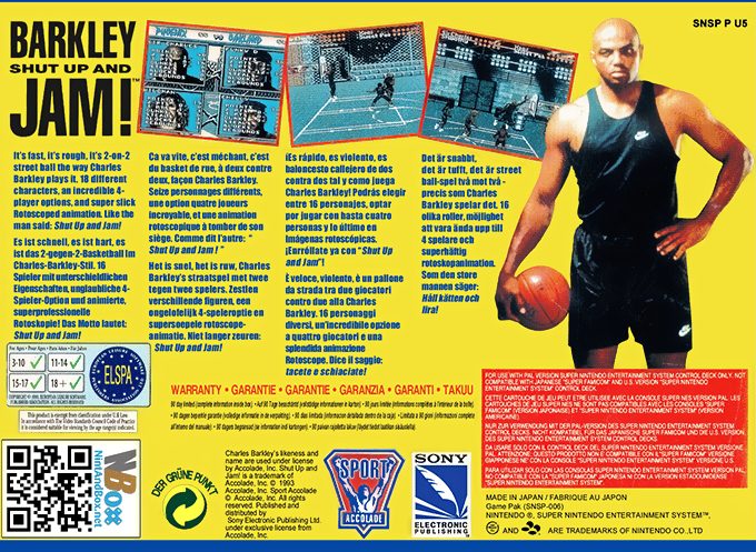 Barkley : Shut Up and Jam! - Dos