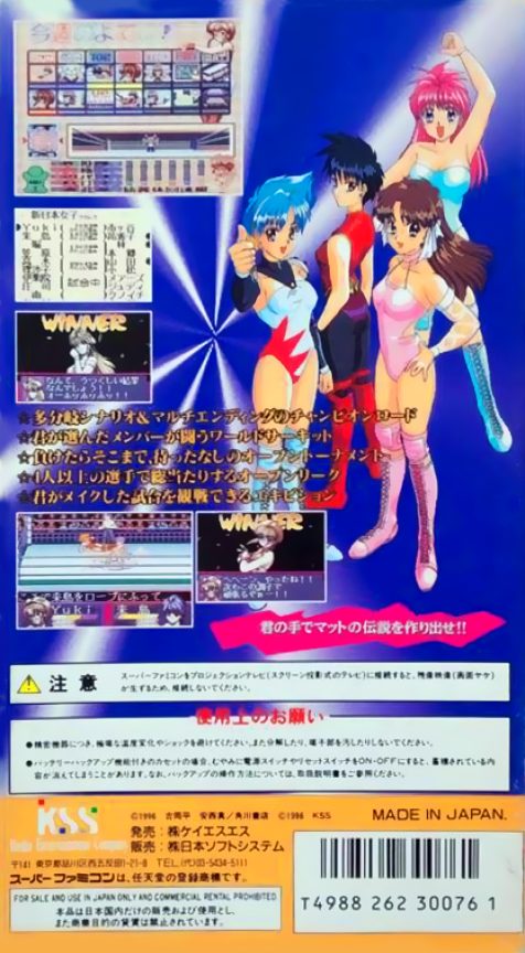 Bishoujo Wrestler Retsuden - Blizzard Yuki Rannyuu!! - Dos