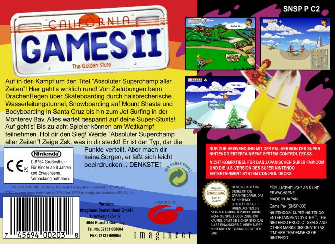 California Games II - Dos