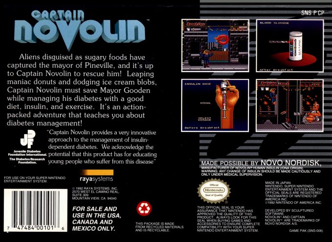 Captain Novolin - Dos