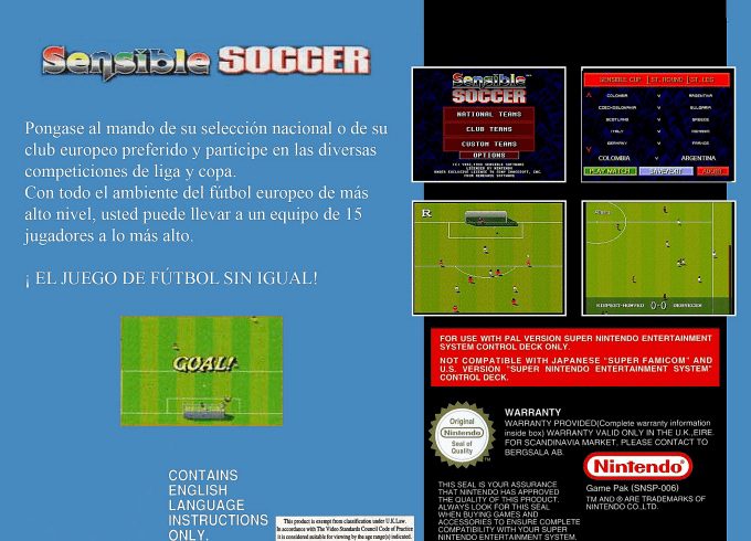Championship Soccer '94 - Dos