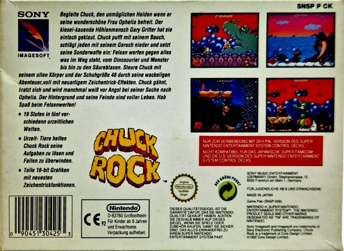 Chuck Rock - Dos