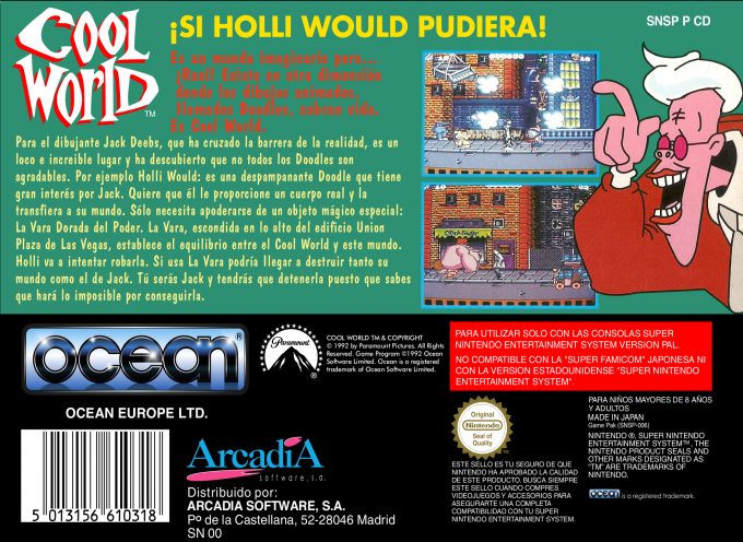 Cool World - Dos