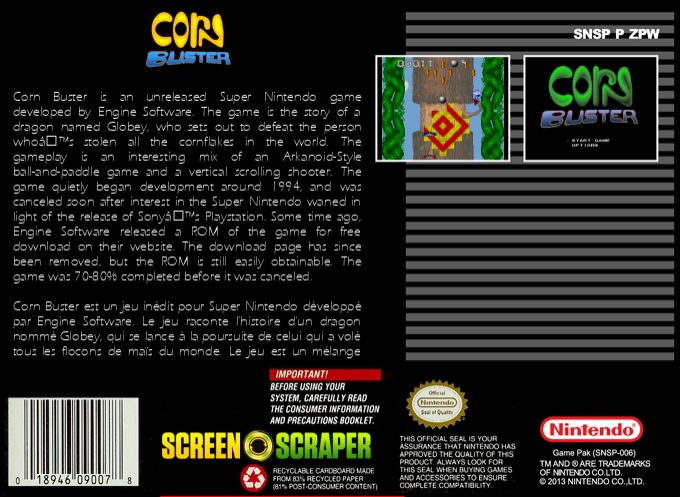 Corn Buster - Dos