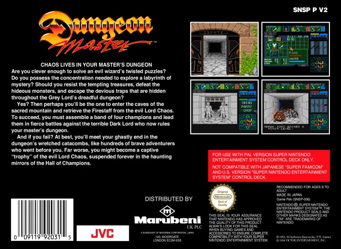 Dungeon Master - Dos