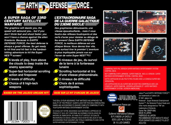 Earth Defense Force - Dos