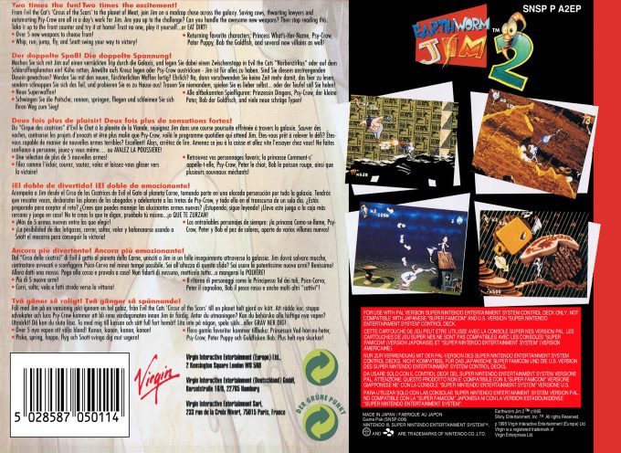 Earthworm Jim 2 dos