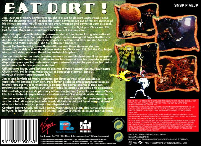 Earthworm Jim dos