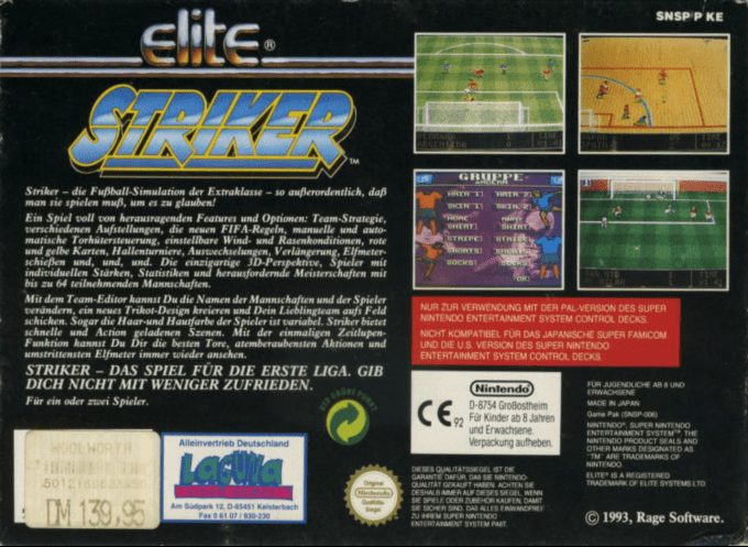 Eric Cantona Football Challenge - Dos