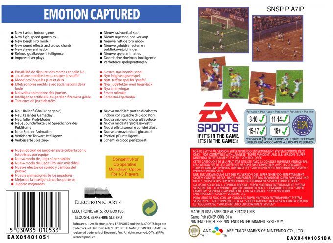 FIFA Soccer 97 - Dos