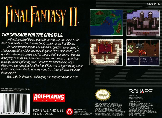 Final Fantasy II dos