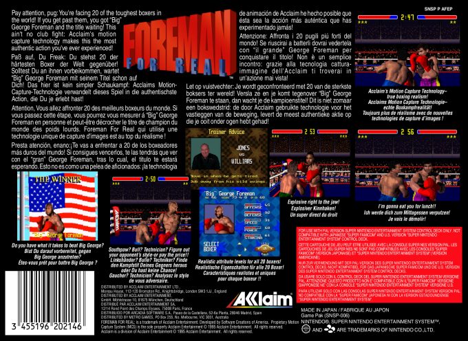 Foreman for Real - Dos