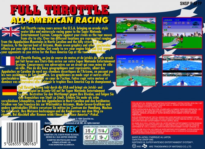 Full Throttle : All-American Racing dos