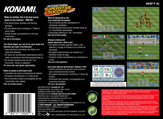 International Superstar Soccer dos