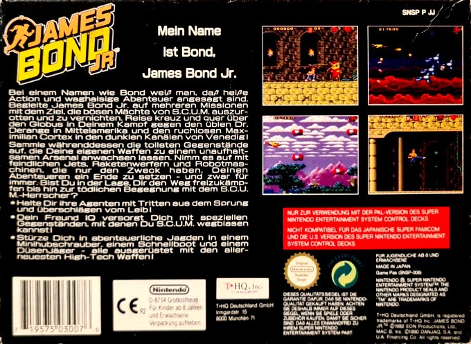 James Bond Jr - Dos