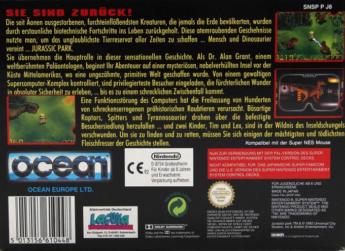 Jurassic Park dos