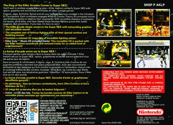 Killer Instinct dos