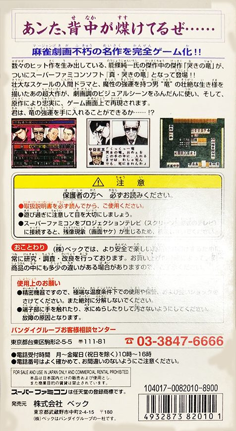 Mahjong Hishouden - Shin Naki No Ryuu dos