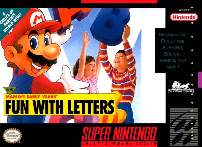 Mario's Early Years : Fun with Letters