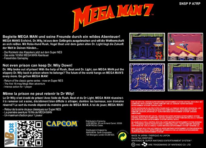 Mega Man 7 dos