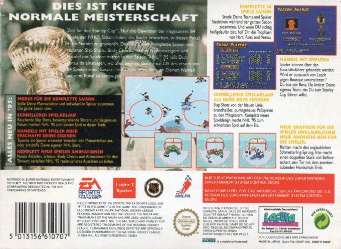 NHL 95 dos